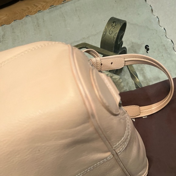 Rare Celine leather handbag with kiss-lock. Hard to find .with a COA & dustbag - Picture 10 of 13